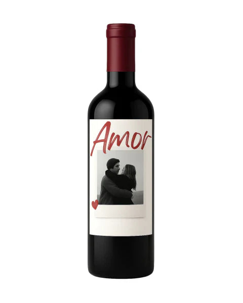 Vinho Personalizado Amor - Dia dos Namorados